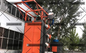 拋丸機(jī)分類(lèi)：塔吊標(biāo)準(zhǔn)節(jié)拋丸機(jī)價(jià)格和規(guī)格